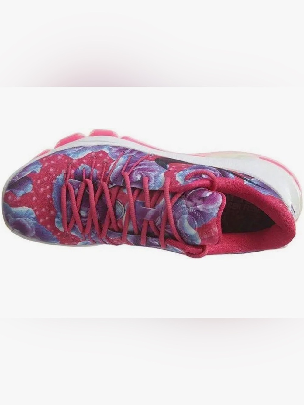 Summer Floral KD Basketball Size 7 Women's Pink Floral Athletic Sneakers